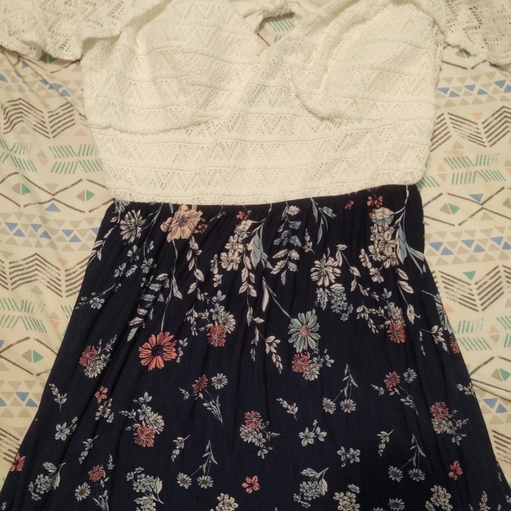 Floral maxi dress